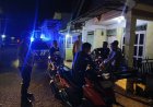 Jaga Keamanan Malam, Polsek Utan Rutin Gelar Patroli 'Blue Light' dan Jaring Pemuda Berkumpul