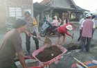 Perkuat Sinergi, Polri dan Warga, Desa Dalam Gelar Gotong Royong