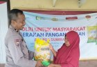 Polsek Lape Kembali Gelar Gerakan Pangan Murah, 425 Sak Beras SPHP Ludes Terjual