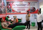 Sambut Hari Jadi Ke-80, Sat Intelkam Polres Sumbawa Gelar Aksi Donor Darah untuk Kemanusiaan